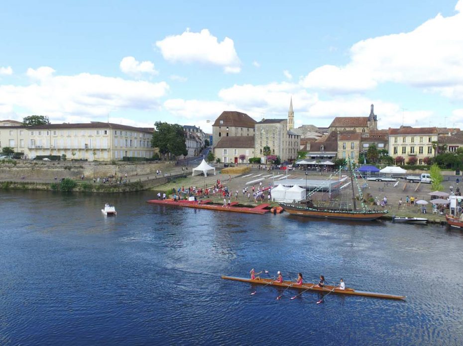Regates aviron du 14 juillet à Bergerac